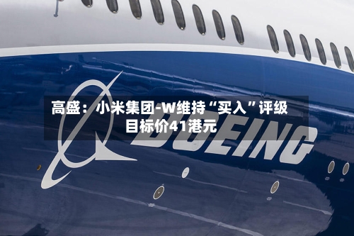 高盛：小米集团-W维持“买入”评级 目标价41港元-第2张图片