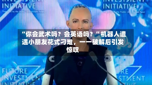 “你会武术吗？会英语吗？”机器人遭遇小朋友花式刁难	，一一破解后引发惊叹-第1张图片