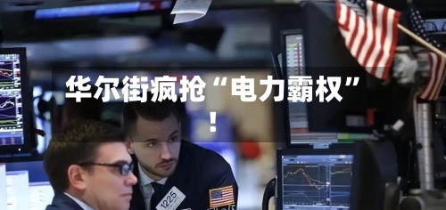 华尔街疯抢“电力霸权”！-第2张图片