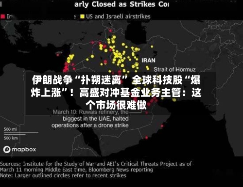 伊朗战争“扑朔迷离” 全球科技股“爆炸上涨	”！高盛对冲基金业务主管：这个市场很难做-第1张图片