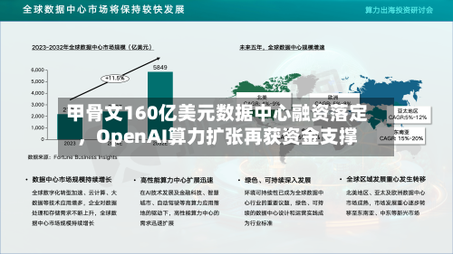 甲骨文160亿美元数据中心融资落定，OpenAI算力扩张再获资金支撑-第1张图片
