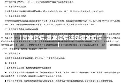 【暴发疫情,暴发疫情还是爆发疫情】-第3张图片