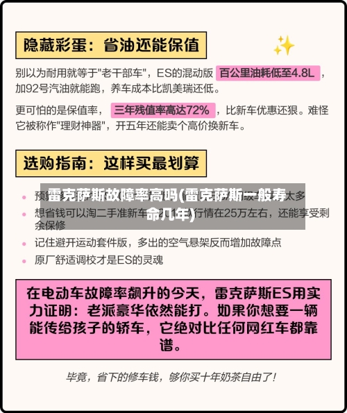 雷克萨斯故障率高吗(雷克萨斯一般寿命几年)-第2张图片