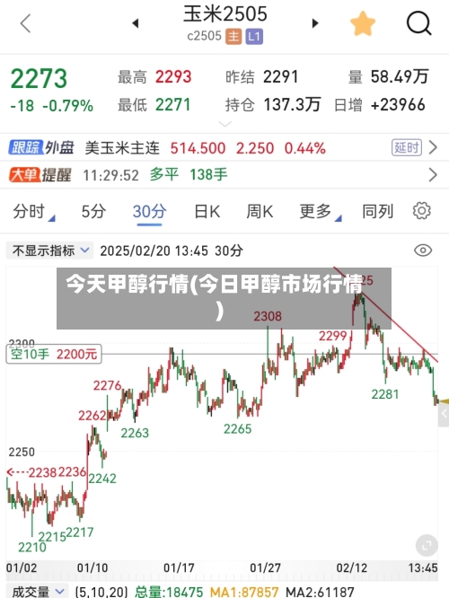 今天甲醇行情(今日甲醇市场行情)-第2张图片