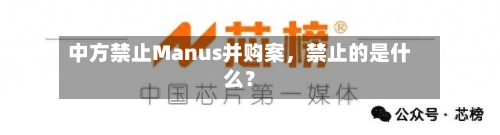 中方禁止Manus并购案，禁止的是什么？-第1张图片
