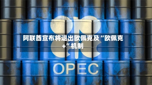 阿联酋宣布将退出欧佩克及“欧佩克+”机制-第2张图片