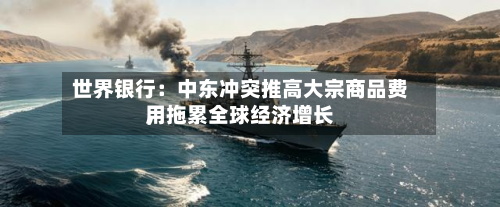 世界银行：中东冲突推高大宗商品费用，拖累全球经济增长-第3张图片