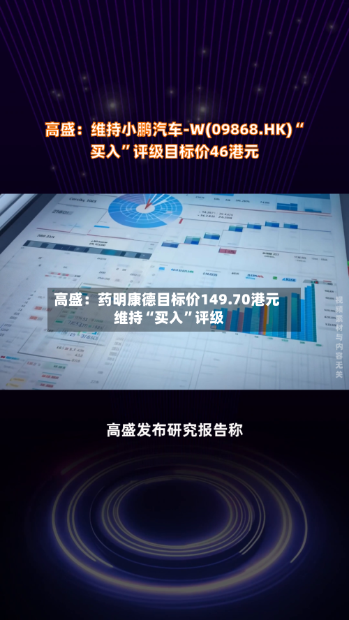 高盛：药明康德目标价149.70港元 维持“买入”评级-第2张图片