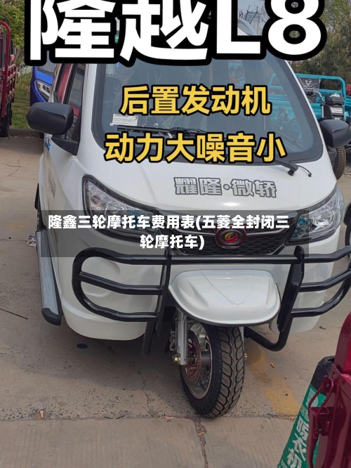 隆鑫三轮摩托车费用表(五菱全封闭三轮摩托车)-第3张图片