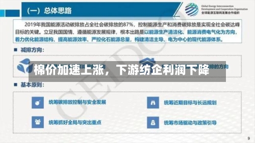 棉价加速上涨	，下游纺企利润下降-第1张图片