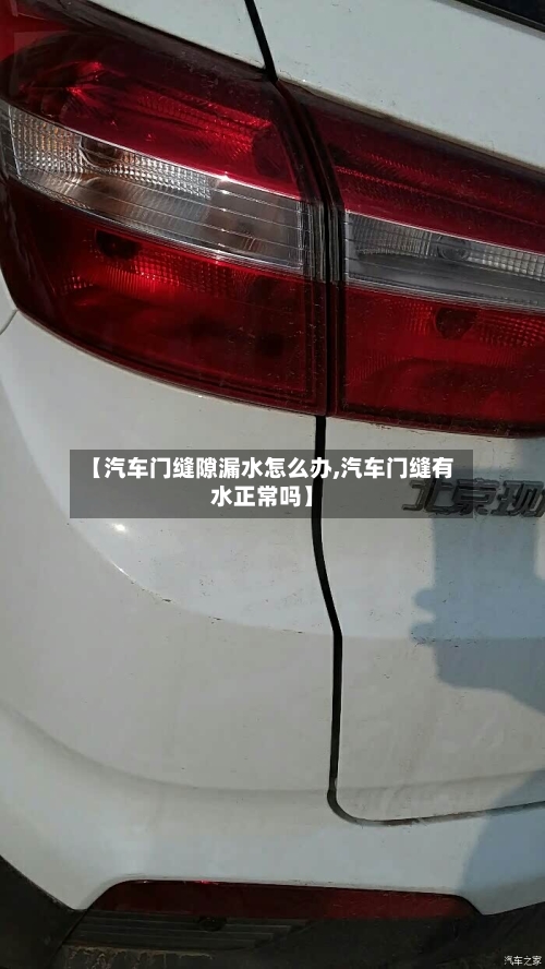 【汽车门缝隙漏水怎么办,汽车门缝有水正常吗】-第3张图片