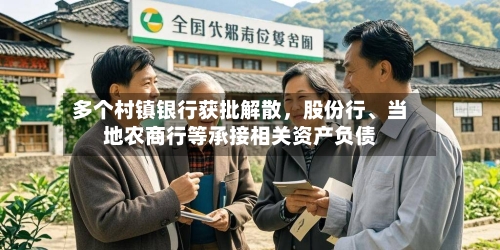 多个村镇银行获批解散	，股份行、当地农商行等承接相关资产负债-第1张图片