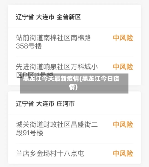 黑龙江今天最新疫情(黑龙江今日疫情)-第2张图片