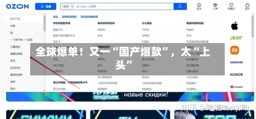 全球爆单！又一“国产爆款”，太“上头	”-第1张图片