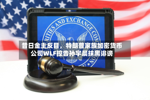 昔日金主反目，特朗普家族加密货币公司WLF控告孙宇晨抹黑诽谤-第3张图片