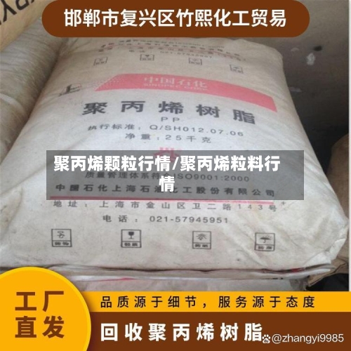 聚丙烯颗粒行情/聚丙烯粒料行情-第3张图片