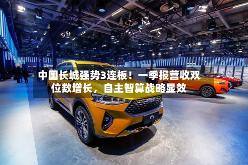 中国长城强势3连板！一季报营收双位数增长	，自主智算战略显效-第3张图片