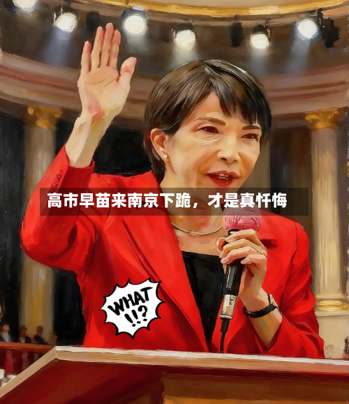高市早苗来南京下跪，才是真忏悔-第2张图片