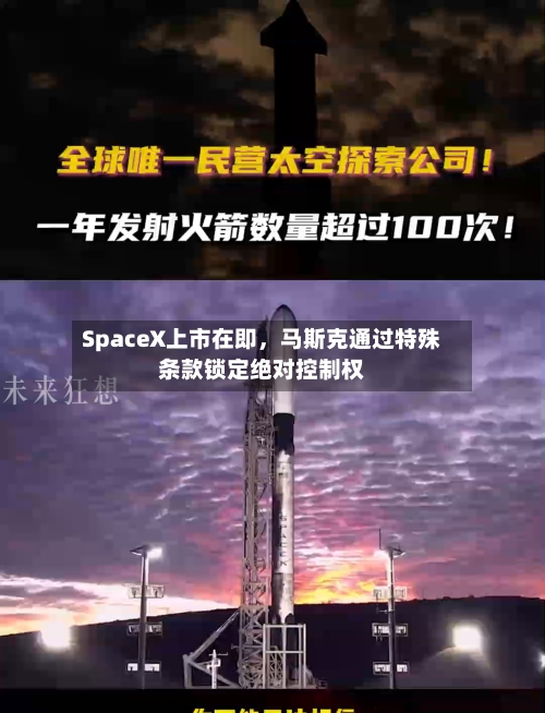 SpaceX上市在即，马斯克通过特殊条款锁定绝对控制权-第1张图片