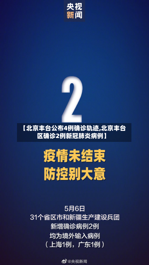 【北京丰台公布4例确诊轨迹,北京丰台区确诊2例新冠肺炎病例】-第2张图片