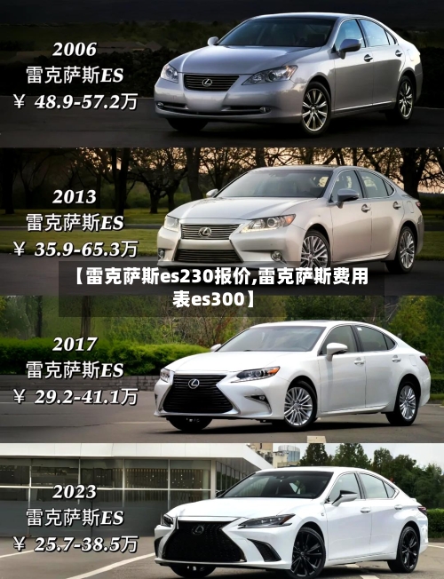 【雷克萨斯es230报价,雷克萨斯费用表es300】-第2张图片