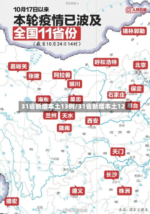 31省新增本土13例/31省新增本土12-第1张图片