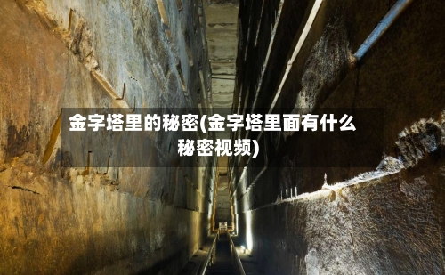 金字塔里的秘密(金字塔里面有什么秘密视频)-第2张图片