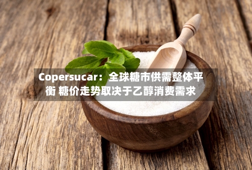 Copersucar：全球糖市供需整体平衡 糖价走势取决于乙醇消费需求-第1张图片
