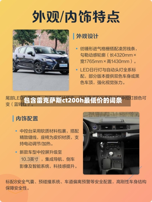 包含雷克萨斯ct200h最低价的词条-第1张图片