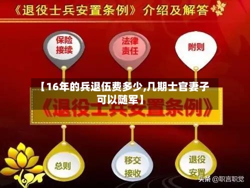 【16年的兵退伍费多少,几期士官妻子可以随军】-第1张图片
