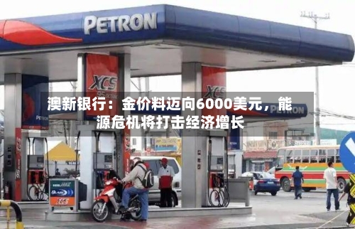 澳新银行：金价料迈向6000美元	，能源危机将打击经济增长-第1张图片