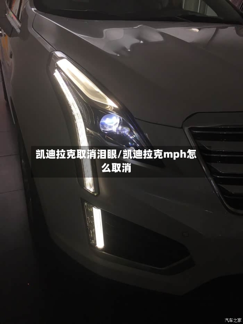 凯迪拉克取消泪眼/凯迪拉克mph怎么取消-第3张图片