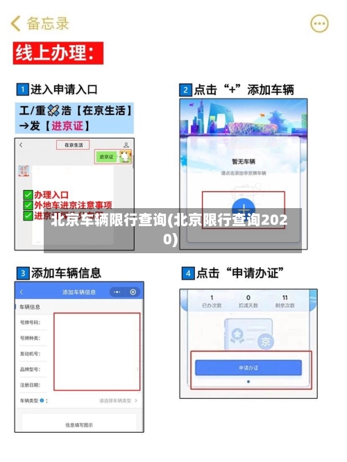 北京车辆限行查询(北京限行查询2020)-第1张图片