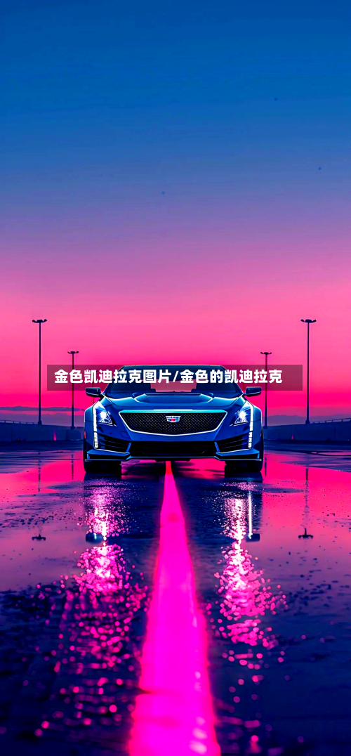 金色凯迪拉克图片/金色的凯迪拉克-第2张图片