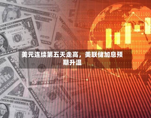 美元连续第五天走高	，美联储加息预期升温-第1张图片