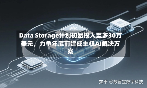 Data Storage计划初始投入至多30万美元，力争年底前建成主权AI解决方案-第1张图片