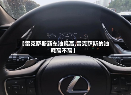 【雷克萨斯新车油耗高,雷克萨斯的油耗高不高】-第1张图片