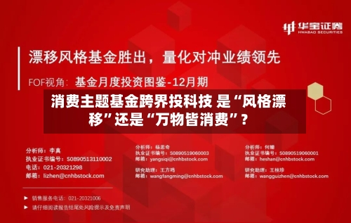消费主题基金跨界投科技 是“风格漂移”还是“万物皆消费”？-第3张图片