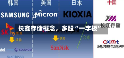 长鑫存储概念，多股“一字板”-第2张图片