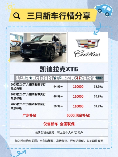 凯迪拉克cts报价/凯迪拉克cts报价表-第1张图片