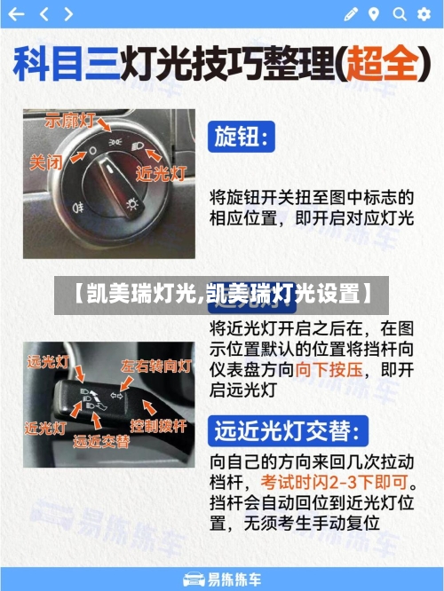 【凯美瑞灯光,凯美瑞灯光设置】-第1张图片