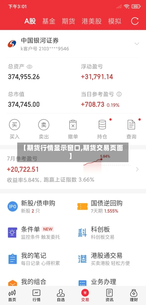 【期货行情显示窗口,期货交易页面】-第2张图片
