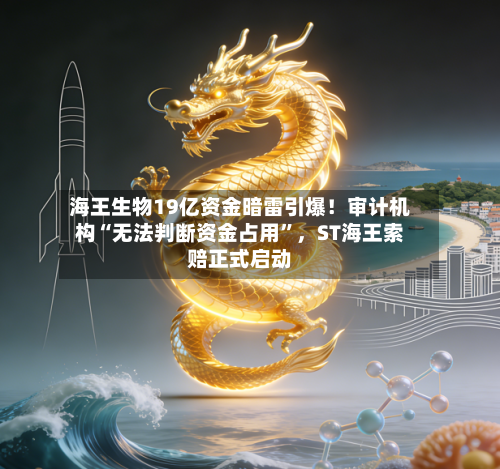 海王生物19亿资金暗雷引爆！审计机构“无法判断资金占用”，ST海王索赔正式启动-第3张图片