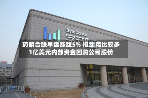 药明合联早盘涨超5% 拟动用比较多1亿美元内部资金回购公司股份-第2张图片