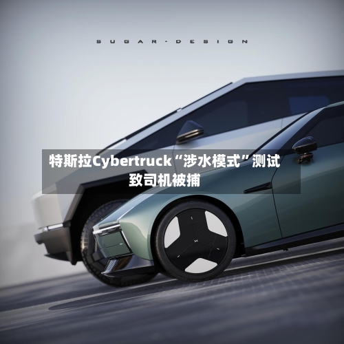 特斯拉Cybertruck“涉水模式”测试致司机被捕-第1张图片