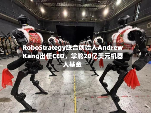 RoboStrategy联合创始人Andrew Kang出任CEO，掌舵20亿美元机器人基金-第1张图片