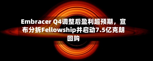 Embracer Q4调整后盈利超预期	，宣布分拆Fellowship并启动7.5亿克朗回购-第2张图片