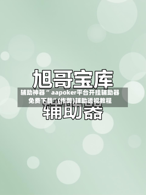 辅助神器“ aapoker平台开挂辅助器免费下载	”(作弊)辅助透视教程-第3张图片
