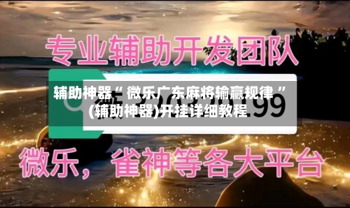 辅助神器“ 微乐广东麻将输赢规律 ”(辅助神器)开挂详细教程-第2张图片