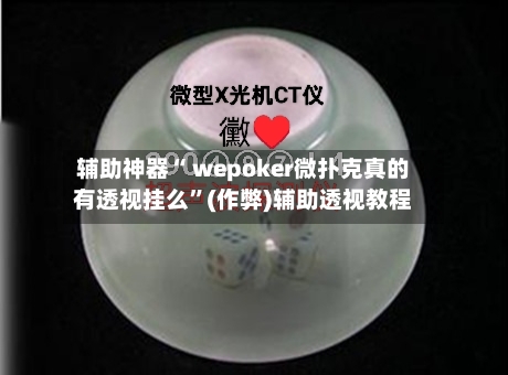 辅助神器“ wepoker微扑克真的有透视挂么”(作弊)辅助透视教程-第1张图片
